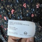 AG Adriano Goldschmied Women’s Blue Gia Floral Sleeveless Midi Dress Size Small Photo 7