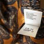 St. John ‎ Collection Silk Medallion Print Sleeveless Tank Top Blouse Rust Small Photo 4