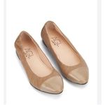 Agl Attilio Giusti Leombruni Ballet flats Quilted Cap Toe Size 7 Tan Leather Photo 9