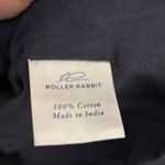 Roberta Roller Rabbit 100% Navy Blue Embroidered Tunic Blouse Mini Dress Size XS Photo 2