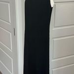 VICI Collection Elevated Ribbed Knit Midi Dress - Black/White / S Photo 3