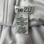 Rue 21 Strapless White Ruched Mini Bodycon Dress Small | Clubwear NYE Graduation Photo 4