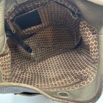 Brighton Vntg Rare  Gold Buckle Leather Hobo Handbag Purse Photo 8