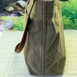 Madewell large canvas shopping bag canvas/leather Photo 3