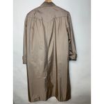Vintage 80s Taupe Trench Coat ? Rain Jacket Sz 16 Large XL Tan Photo 6