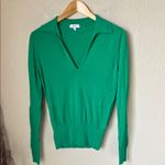 Reiss  merino wool collared knit v neck sweater Photo 1