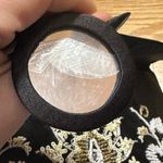 Valerie Stevens  Vintage Black Beaded Evening Bag/Clutch Photo 2