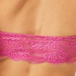 Free People Last Dance Lace Halter Bralette Pink NWT XS Photo 1