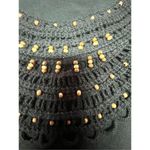 Laura Scott 🔥5/20🔥  Embellished Tee Sz S Black NWT Photo 3