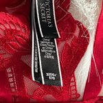 Victoria's Secret Balconette Red Strappy Cage Bra Photo 2