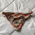 Voda Swim Womens Size Large Bikini Bottom Orange Summer Beach Made In USA Photo 6