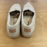 Toms Valencia Espadrille Platform Slip On Shoes Natural Linen Woven Glitter Sz 7 Photo 4