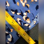 Nine West Fit & Flare Blue Leopard Print One-Shoulder Dress Size Small Photo 8