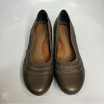 Rockport bronze leather Judson perf wedge pump size 8.5‎ Gold Photo 2