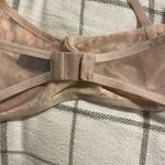 Taryn Winters pink and gold lace bra 34DD Size 34 E / DD Photo 2