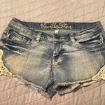 Vanilla Star Jeans Vanilla Star Women's Jean Shorts with Lace Trim Photo 0
