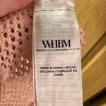 White House | Black Market  peach open knit sweater Photo 6