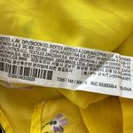 ZARA Midi dress Lemon Yellow Floral Print sundress Blogger Favorite Small Photo 10