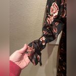 ZARA  Women’s Rose Flower Dress Size Medium Photo 3