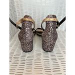 Free People ‎ Women's Block Heel Glitter Purple Size 39 US 8.5 Iridescent Prom Photo 5