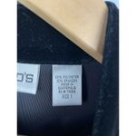 Chico's Chico’s Women's Black Velvet Rhinestone Button Cocktail Party Vintage Sweater M Photo 7