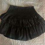 North End Black mini ruffle skirt Photo 0