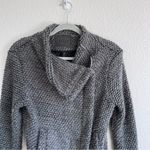 BLANK NYC Wool Blend Boucle Knit Moto Jacket/Sweater Photo 2