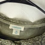 Sundance Sleeveless Button Down Tank Top XS Olive Green Boho Peasant Cottage Photo 3