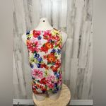 Slinky Brand  Floral tank top size medium Photo 2