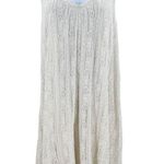 Free People Lace Overlay Tunic Swing Tank Mini Dress Sleeveless White Small Photo 0