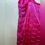 SKIMS NWOT Woven Jacquard Lace Long Slip Dress in Hot Pink SizeS Photo 10