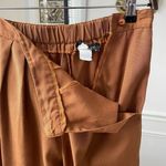 Vintage Prive Amber Color Trousers Pants Mom Fit Front Pleat 25 XS Brown Photo 3