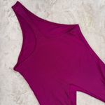 House of Harlow  Purple Sleeveless Plunging Bodysuit Photo 9