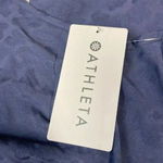 Athleta  Brooklyn Jumpsuit Womens Plus Size 26 NWT Blue Leopard Stretch Photo 3