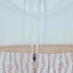 Lulus Lulu’s Smile A Minute White Embroidered Mesh Mini Dress | NWT | Medium Photo 9