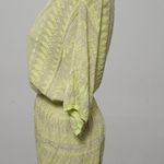 Victoria's Secret neon aztec linen blend lurex swim cover size xs/s Photo 2