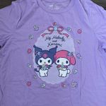Sanrio  My Melody and Kuromi Short Sleeve Graphic T-Shirt Size XL - Purple - NWT Photo 5