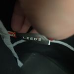 Leed's Beige Miami Graphic Canvas Open Top Tote Approximately 14" X 15" Tan Photo 3