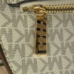 Michael Kors Micheal Kors bag backpack white brown logo MK Photo 7