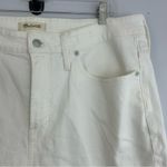 Madewell NWT  The Perfect Vintage White Denim Jeans Size 18W Photo 5