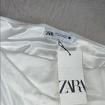 ZARA  White Ruffle Hem Dress‎ Photo 7