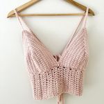Handmade  Crochet Top Sz L Photo 1