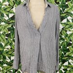 Free People V Neck Striped Pullover 539 Photo 0