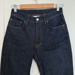 Acne Studios NWT Melk Jeans Size 26 Indigo Blue Straight Leg Tapered Raw Denim Photo 5