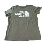 The North Face Size Medium Half Dome Short Sleeve Cotton Blend Green Crew Neck Shirt Photo 0