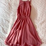 Miami Pink High Neck Dress Size XS Photo 1