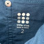 Title Nine  Women's Big B Navy Blue Utility Pants Straight Leg Lightweight Size 2 Photo 3