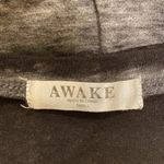 Awake Black Short Sleeve Burn Out T-Shirt Cuffed Sleeves Alternative Punk Small Photo 3