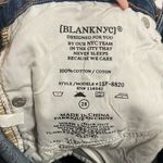 BLANK NYC NWT the Tomboy Raw Hem Denim Bermuda Shorts Photo 5