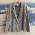 Max Studio  XL Sweater-like Plaid Jacket Photo 0